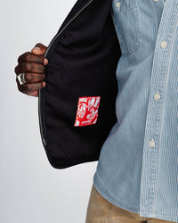 main MEN'S DARK NAVY QUILTED VEST