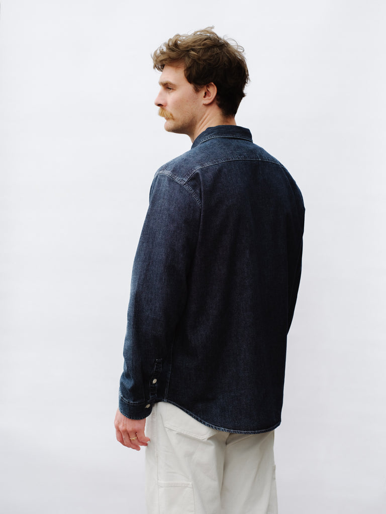 main Men’s Italian Denim Workshirt