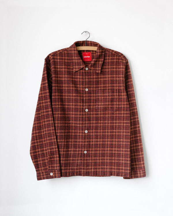 MEN'S RED CHECK EASY SHIRT