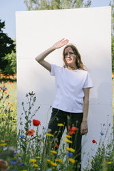 main White Six Mile Tee - Women's