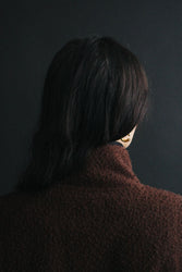 main THE CASENTINO BLANKET VEST - BROWN