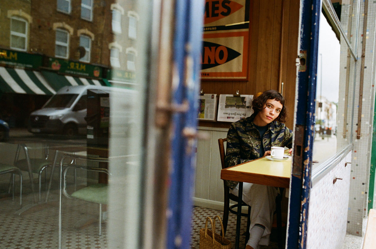 Gallery images of the TIGER STRIPE MAYFLY OVERSHIRT - WOMEN'S