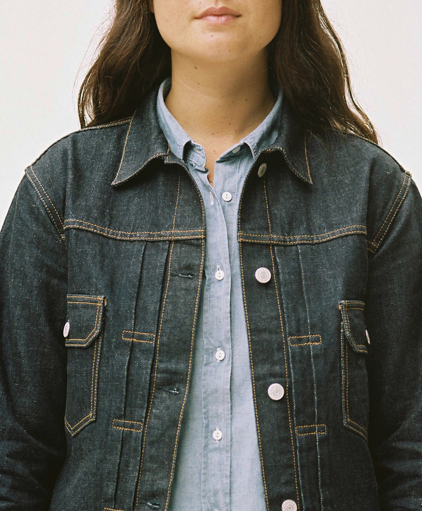 main WOMEN'S BATCH NO.9 - DARK RINSE WASH