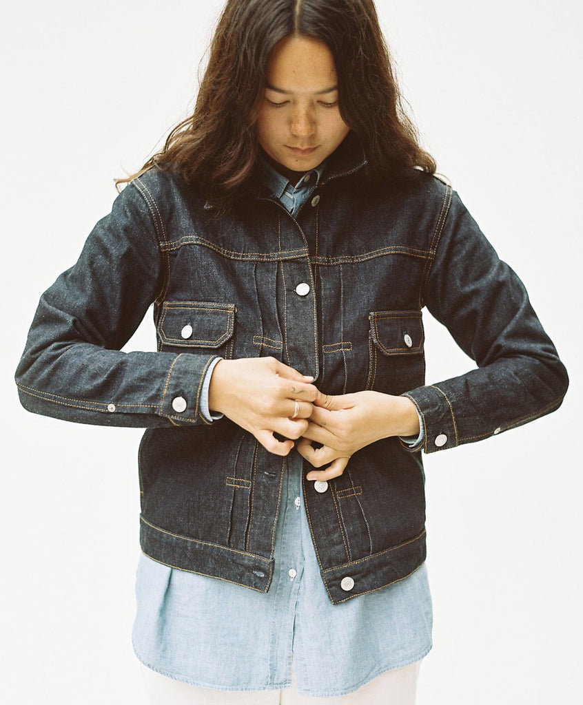 main WOMEN'S BATCH NO.9 - DARK RINSE WASH
