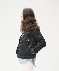 main WOMEN'S BATCH NO.9 - DARK RINSE WASH