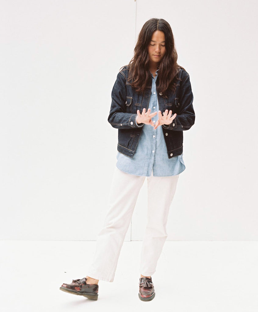 main WOMEN'S BATCH NO.9 - DARK RINSE WASH